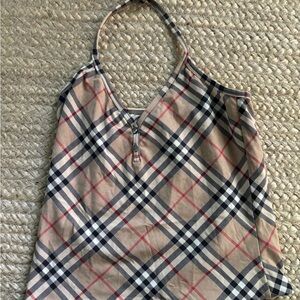 Burberry halter top. Size medium.